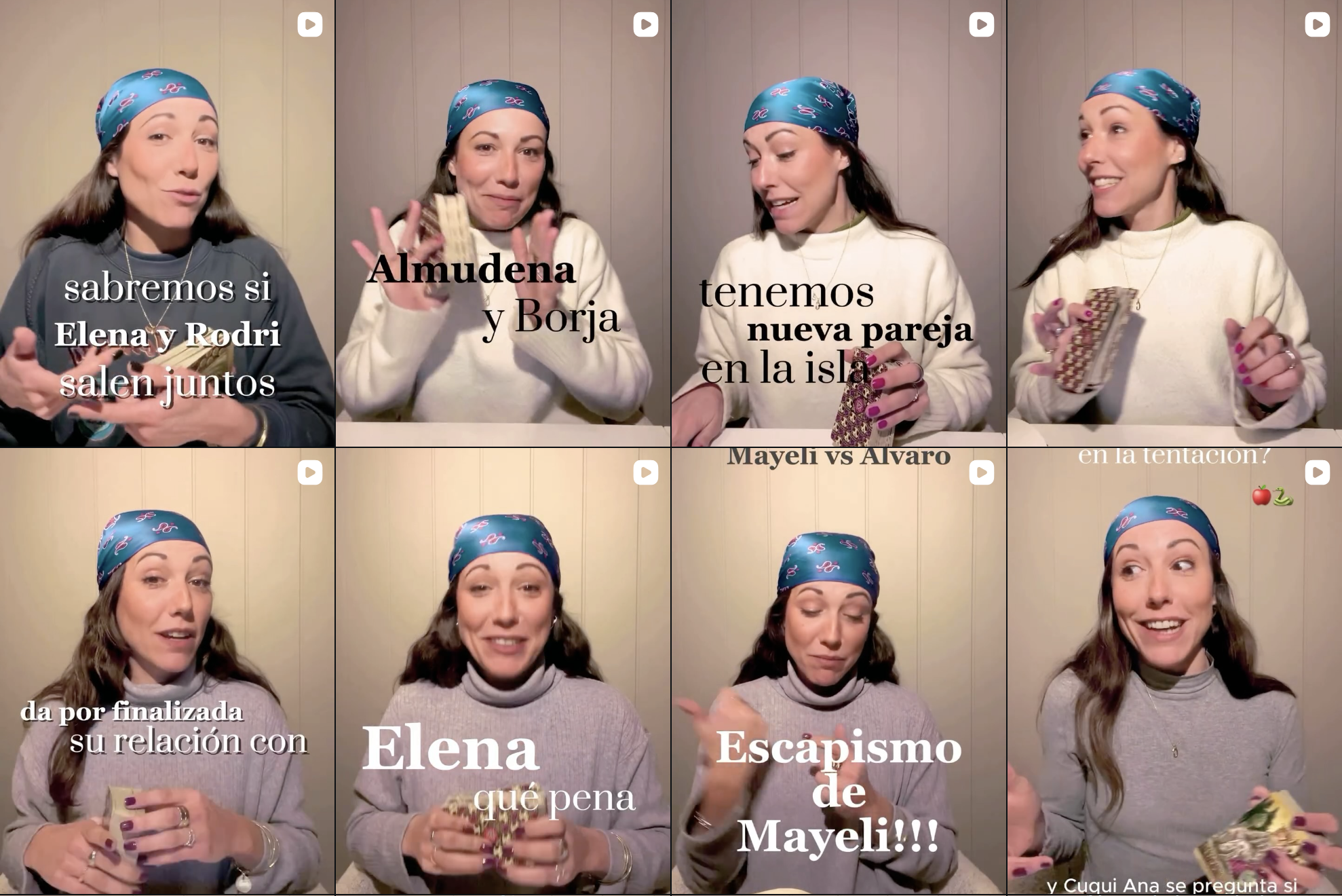 Última publicación de Instagram de Cookie Tarot